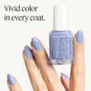 essie nail polish, bikini so teeny, blue shimmer nail polish,