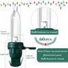 60 Pcs Christmas LED Replacement Bulb Mini Wide Angle LED