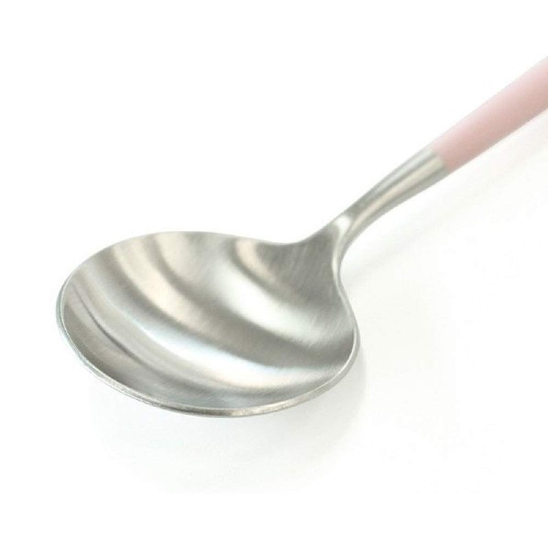 Cutipol GOA Pink Silver Dessert Spoon G008PK