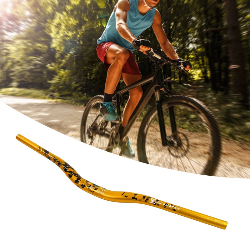 Bike Handlebar Handle Riser Bar Extra Long Aluminium Alloy 31.8x720mm