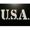 Unbranded USA DECAL * FOR ARMY JEEP CJ CJ2A CJ3A