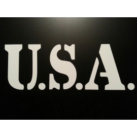 Unbranded USA DECAL * FOR ARMY JEEP CJ CJ2A CJ3A MB M38-A1 * FORD GPW BRONCO WILLYS SCOUT