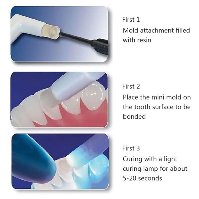 Dental Orthodontic Mould Portable Lingual Button Bracket Accessories Oral Care