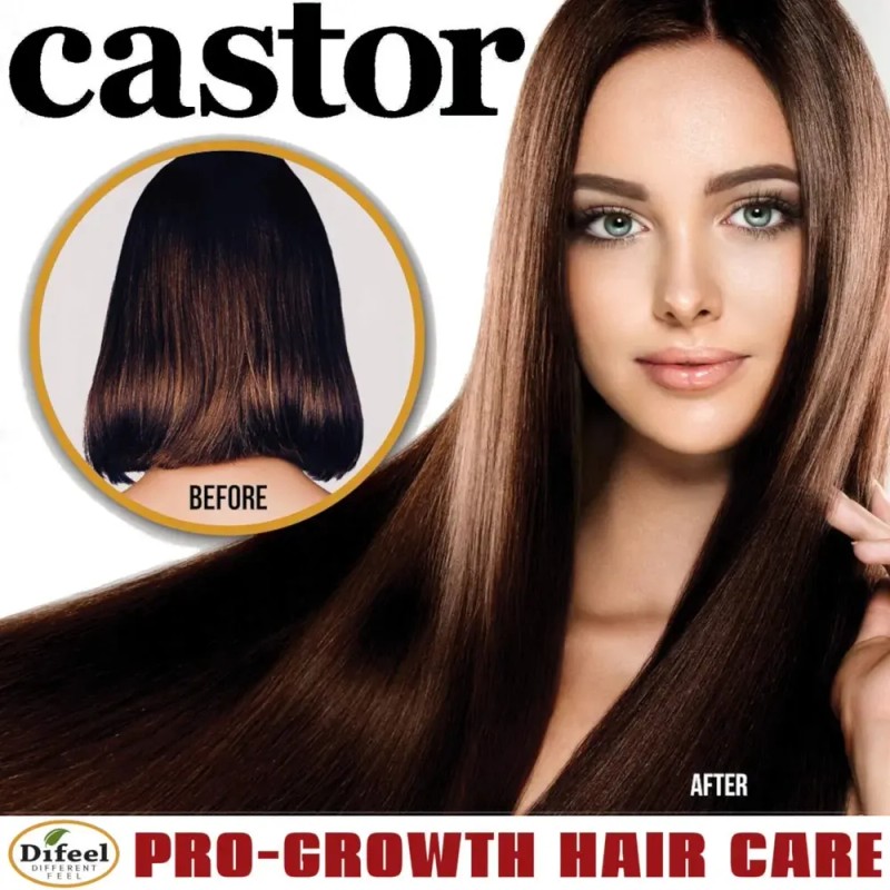 Aceite Capilar Difeel Pro-growth Castor 210 Ml 99% Natural P