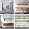 Airand 5000K LED Ceiling Light Fixture with Plug, Utility Shop