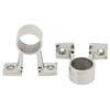 2Pcs Marine Boat Hand Rail Fitting Center Support Bracket Stanchion