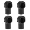 EMSea 4pcs Gas Spring End Tailgate Gas Spring Connector Plastic