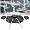 Electronic Drum Set Portable Easy to Play Roll Up Drum