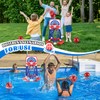 NNG Pool Basketball Hoop with Backboard,Floating Basketball Hoop for Pool