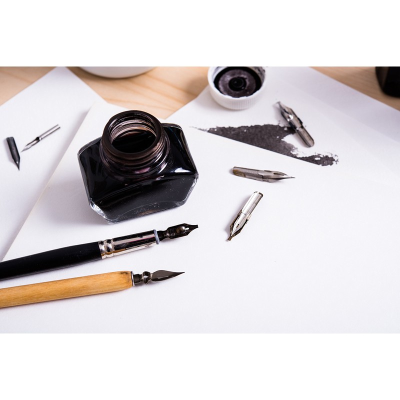 Brause 16503B - Pack of 3 nibs (66B, Bandzug and