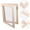 iplusmile DIY Wooden Paper Making Mold Kit Double Frame for