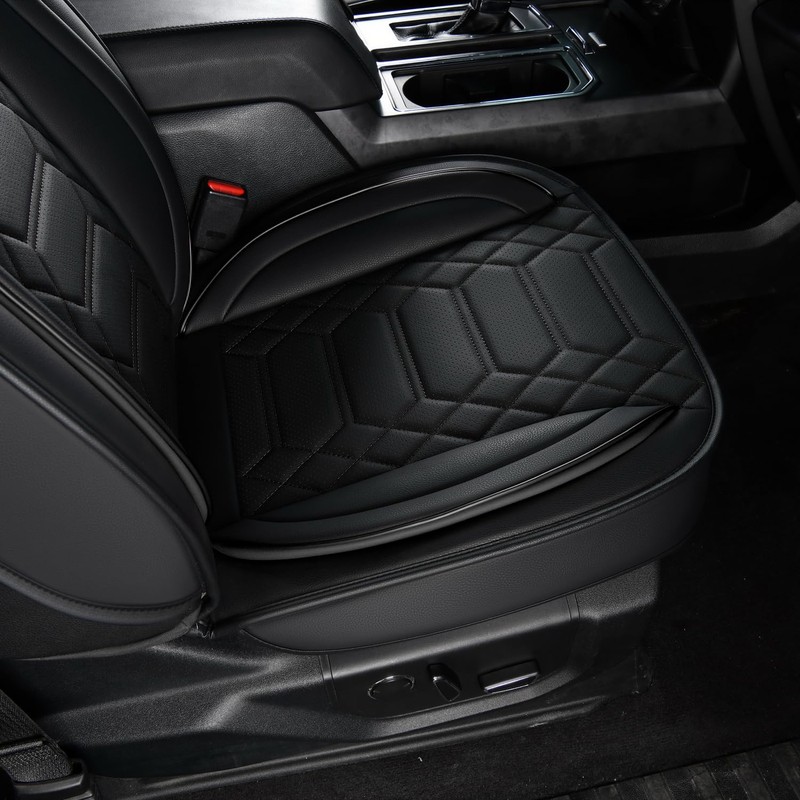 RISINGSTAR F150 Front Seat Covers Faux Leather, fit for 2015-2025