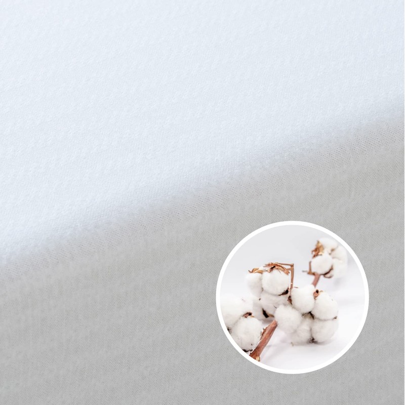 Tural Mattress Encasement 60x120cm Cot Size Extra Elastic Resistant Zipped
