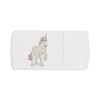 'Unicorn Pink Hair ' Pill Box with Tablet Splitter (PI00022691)