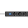 Kopp Universal Plus Power Strip, black, 232505009