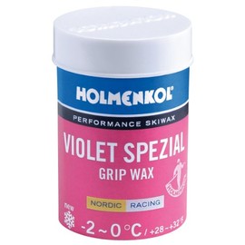 Holmenkol Cross Country Ski Grip Wax Violet Spezial