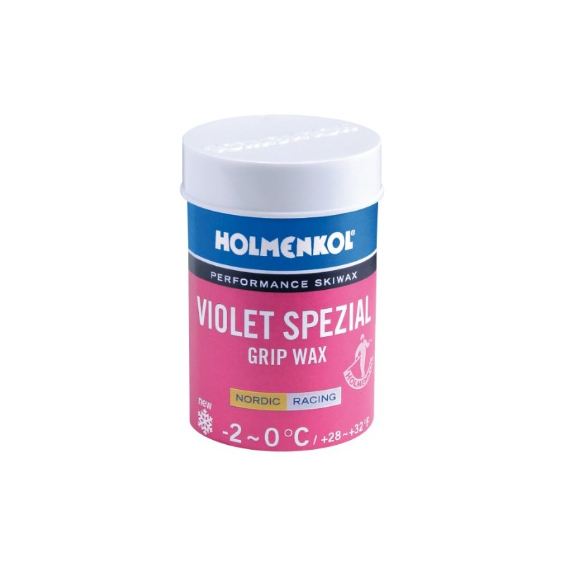 Holmenkol Cross Country Ski Grip Wax Violet Spezial