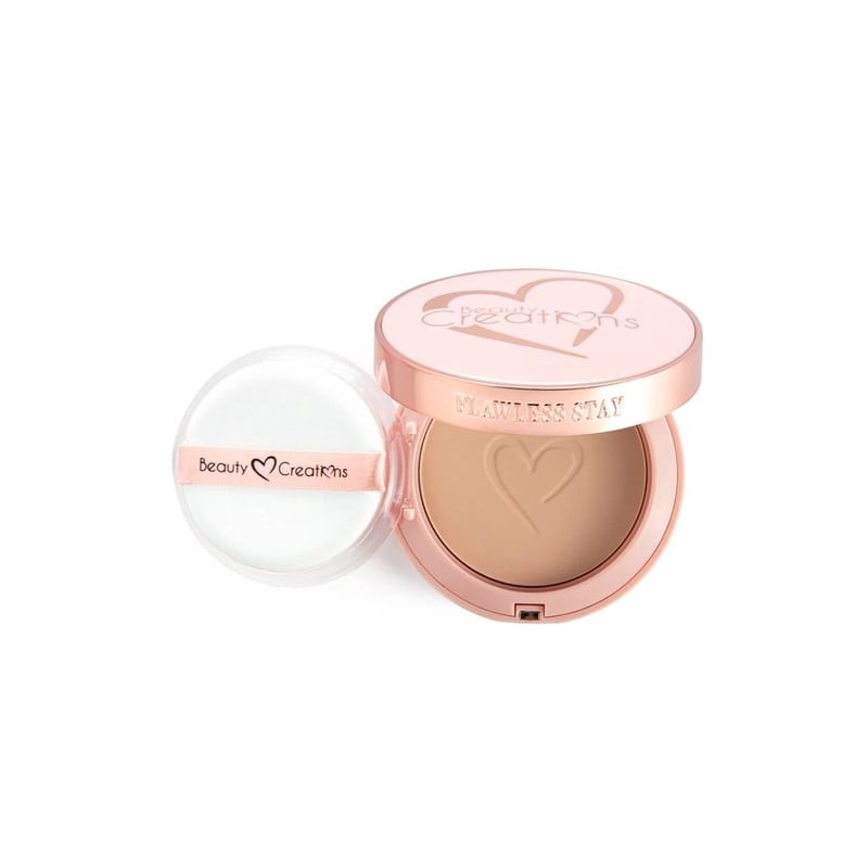 Polvo compacto Beauty Creations Fawless stay powder 4 larga duración
