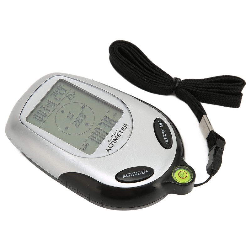 Multifunctional Electronic Dial Digital LCD Altimeter Compass Barometer Weather Forecast