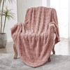NEWCOSPLAY Super Soft Throw Blanket Pink Premium Silky Flannel Fleece