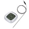 Wireless Food Thermometer Electronic Digital Touch Screen W/Timer Alarm for