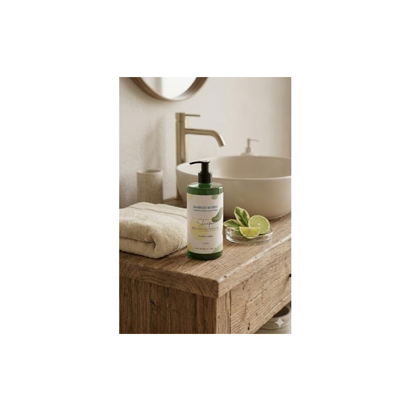 Shampoo Anticaída con Bergamota 500 ml | Fortalece Cabello Débil
