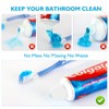 6 Pack Self Closing Toothpaste Cap,Toothpaste Cap Dispenser for Kids