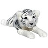 Wagner 2042 Plush Toy Tiger Baby Lying Down White 50