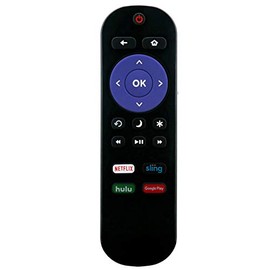 NS-RCRUS-17 Replace Remote for Insignia Roku TV NS-24ER310NA17 NS-65DR620NA18 NS-48DR510NA17 NS24ER310NA17 NS-32DR310NA17 NS-43DR710NA17 NS-55DR710NA17 NS-50DR710NA17 NS-43DR620NA18 NS-50DR620NA18