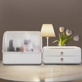 Igoin 화장품 정리함 2단서랍 분리형 보관 수납 콘솔 2-Tier Drawer Cosmetic Organizer Storage Console