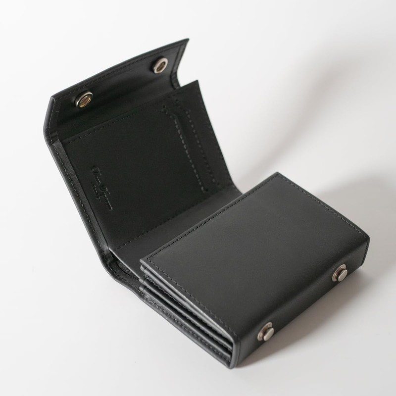 Dom Teporna Men's Mini Wallet, Large Capacity, 24 Cards, Bi-fold
