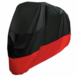 Motorcycle Cover for Honda Goldwing 1100 1200 1500 1800 XXXL Outdoor Black+Red