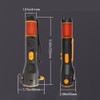 Hand Crank Flashlight Rechargeable LED Flashlights with SOS Alarm Emergency