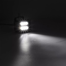 SI LED Light Fog Lamps Mount Plug N Play Kit For 2015-2019 GMC Sierra 2500 3500 HD