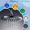 PAGOW 10 Pcs Shower Flow Restrictor, gpm 1.5/1.8/2.0/2.5/3.0 Shower Flow