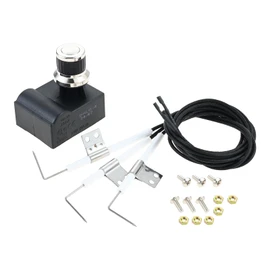 Grill Igniter Kit Fit Replacement for Oklahoma Joe's Longhorn Combo 5202029 16202046 18202083 Compatible with Charbroil Deluxe 463714514 463714914 463714915 Smoker Igniter