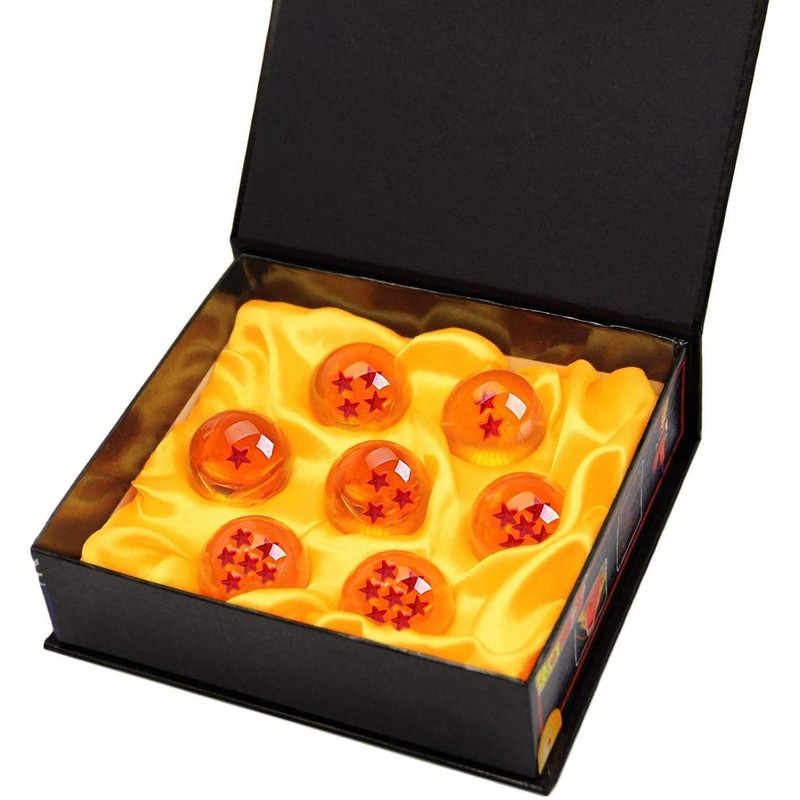 Pack of 7 Dragon Ball Balls, Dragon Balls 1 to