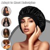 Holarleo Satin Bonnet for Sleeping - Silk Sleep Cap With