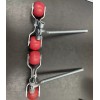 CANNONBALL PENDANT BOLT BARN DOOR ROLLERS FOR ROUND TRACK &