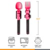 Dinneractive Utensil Set for Kids – Construction Themed Toddler Forks