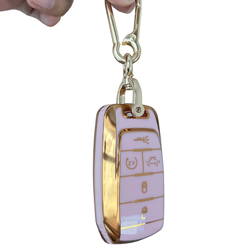 QIXIUBIA Keyless Entry Remote for Ram Key Fob Cover Protective