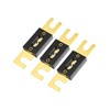 Partuto 3pcs Fuse Replacement 120A ANL Fuses Car Audio Fuse