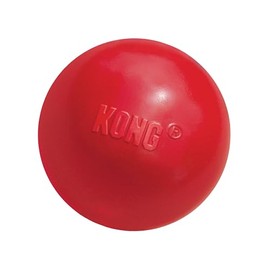 Kong - Ball with Hole - Durable Rubber, Fetch Toy