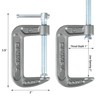 Olympia Tools C-Clamp, 38-120, (2" X 1")