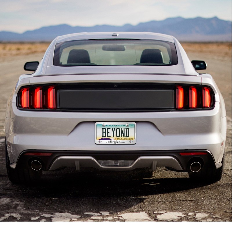 iPick Image for Ford Mustang Script Dual Logo in 3D