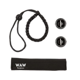 WAW Handplanes Bodysurfing handstrap kit, bio Rubber Adjustable DIY Hand Strap, handboard Strap, handplane Strap, Yulex