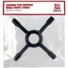 Spares2go Universal Gas Hob Ceramic Pan Support Moka Trivet Stand