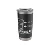 Glass Water Half Full Empty Technical Realist Technician Stainless Steel