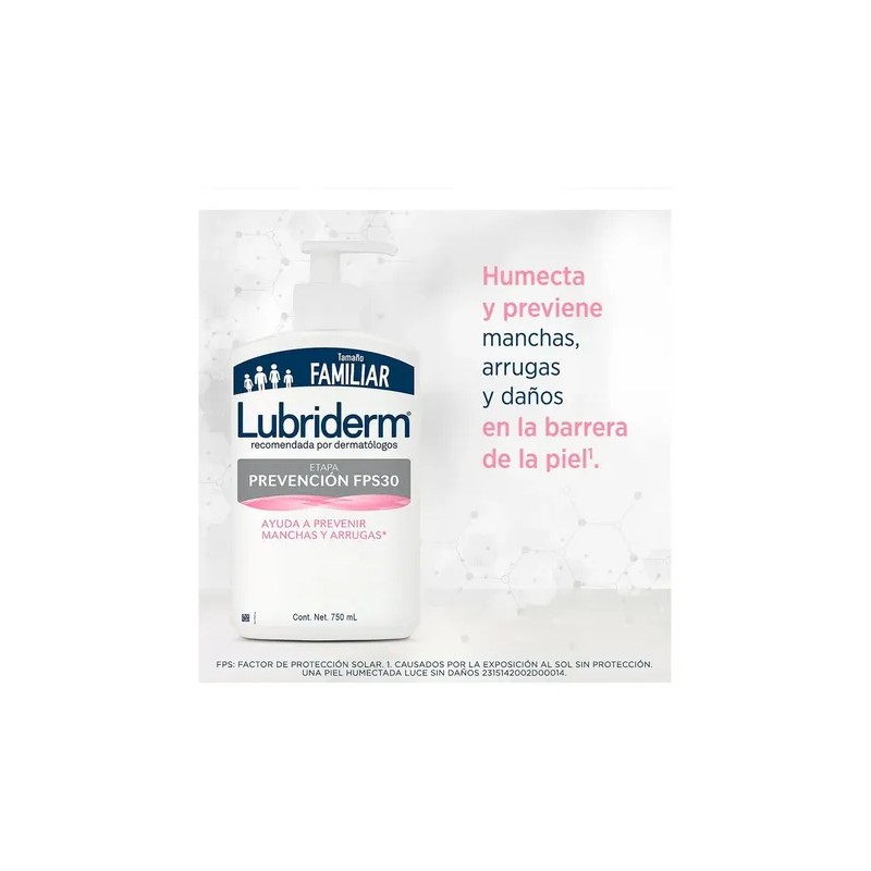 Crema Corporal Lubriderm Prevención 750