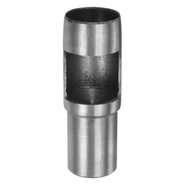 sourcing map Hollow Punch for Leather 36mm Round Hole Punch Tool for Belt Puncher Carbon Steel Single Punch for Watch Belts Cut Leather Craft Rubber Paper Fabric Plastic Soft Material